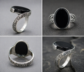 Black Yameni Aqeeq Turkish Ring Most Demanded