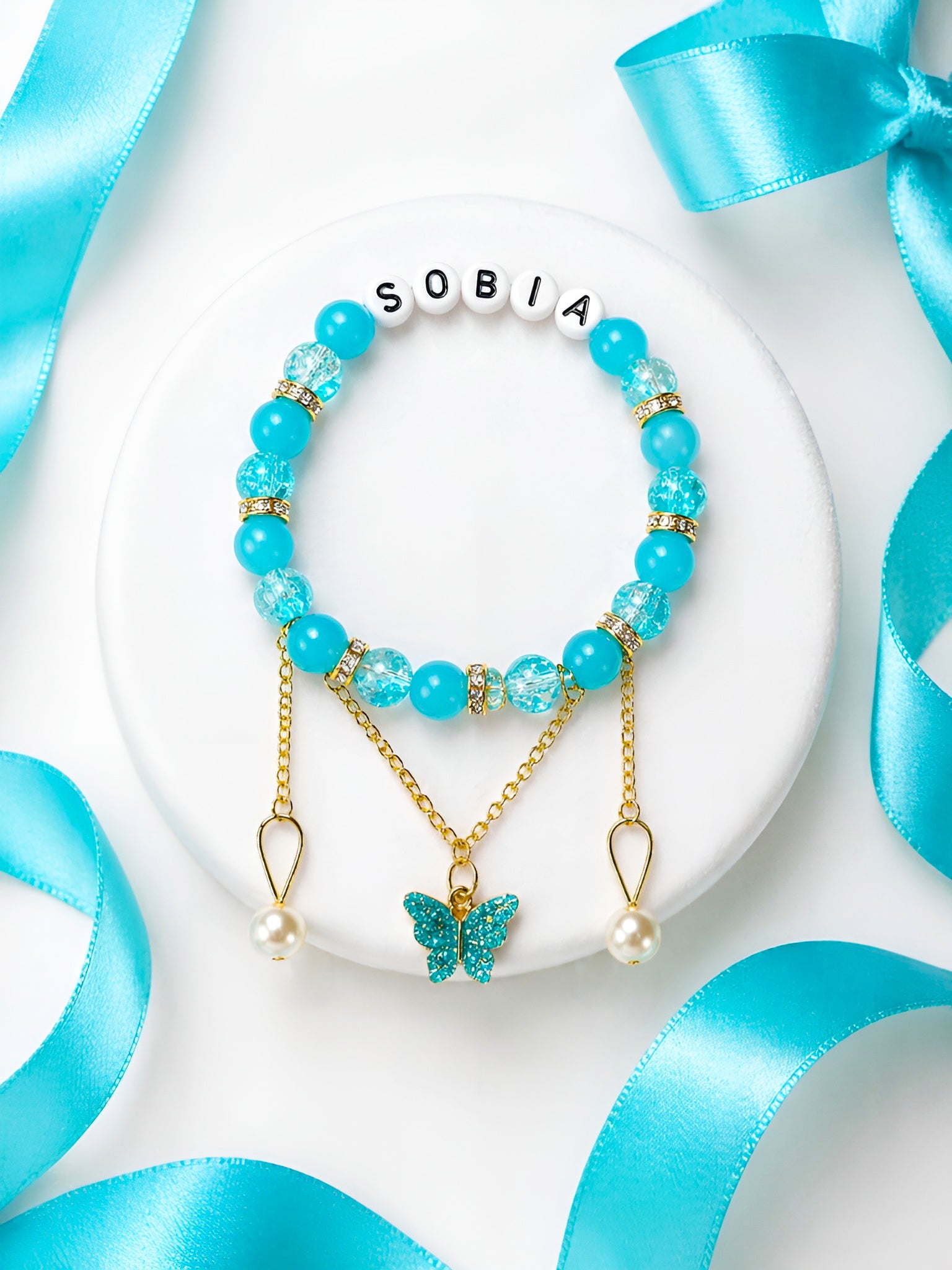 Customized Couple Butterfly Bracelet | Buy 1 Get 1 Free with Free Packaging and Free Home Deliver