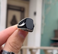 Fakhar-e-Zulfiqar Yamani Aqeeq Ring - Symbolic Silver Ring for Men