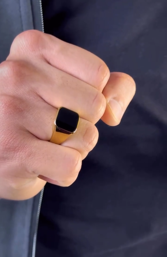 Turkish style Italian Ring stone model for Boys and Men Most demanding