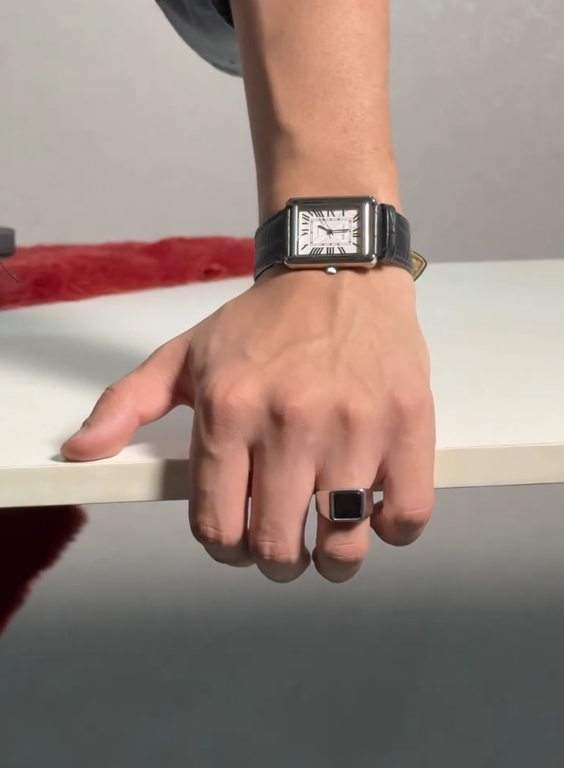 Turkish style Italian Black Ring stone model for Boys and Men most selling article