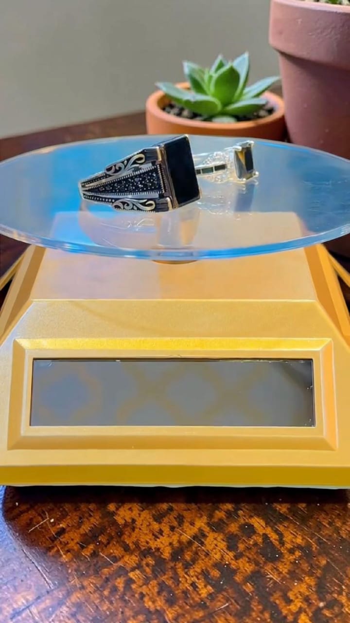 Couples Timeless Onyx Ring